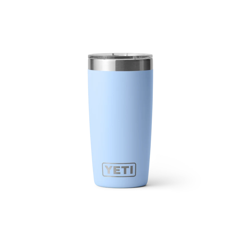 YETI "Rambler" 10oz Tumbler YETI "Rambler" 10oz Tumbler -Traeger Pellet Grills W site studio drinkware Rambler 10oz Tumbler Big Sky Blue Front 4126 Primary B 2400x2400 a506be7e 988d 436f b342 b976ddf25ac4