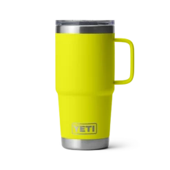 YETI "Rambler" 20oz Travel Mug W Stronghold Lid -Traeger Pellet Grills W site studio drinkware Rambler 20oz Travel Mug Firefly Yellow 5069 Primary B 2400x2400 ed0278c9 2e3c 45fa a42a 12d07781e8a1