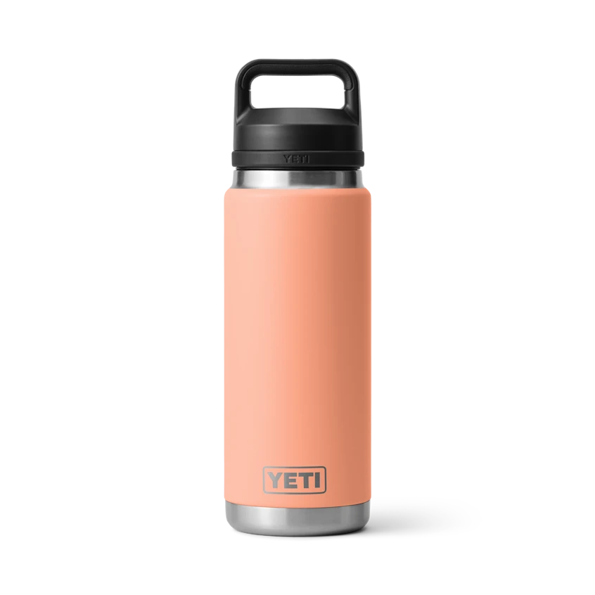 YETI "Rambler" 26oz Bottle - Chug Cap YETI "Rambler" 26oz Bottle - Chug Cap -Traeger Pellet Grills W site studio drinkware Rambler 26oz Bottle Low Country Peach Front 4087 Primary B 2400x2400 a78f5110 eb65 4707 9076 67560ba08a33