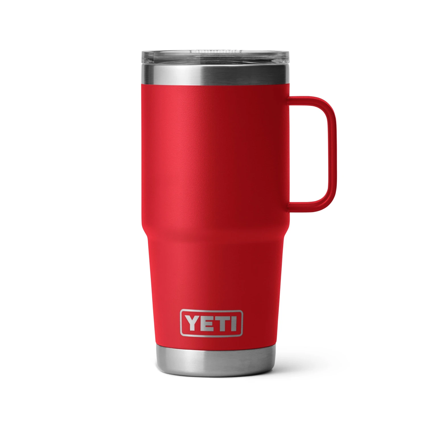 YETI "Rambler" 20oz Travel Mug W Stronghold Lid -Traeger Pellet Grills YETI Wholesale 1H23 Drinkware Rambler 20oz Travel Mug Rescue Red 5069 Primary B 2400x2400 1e117ef8 9de3 4edd ae99 978e14b06978