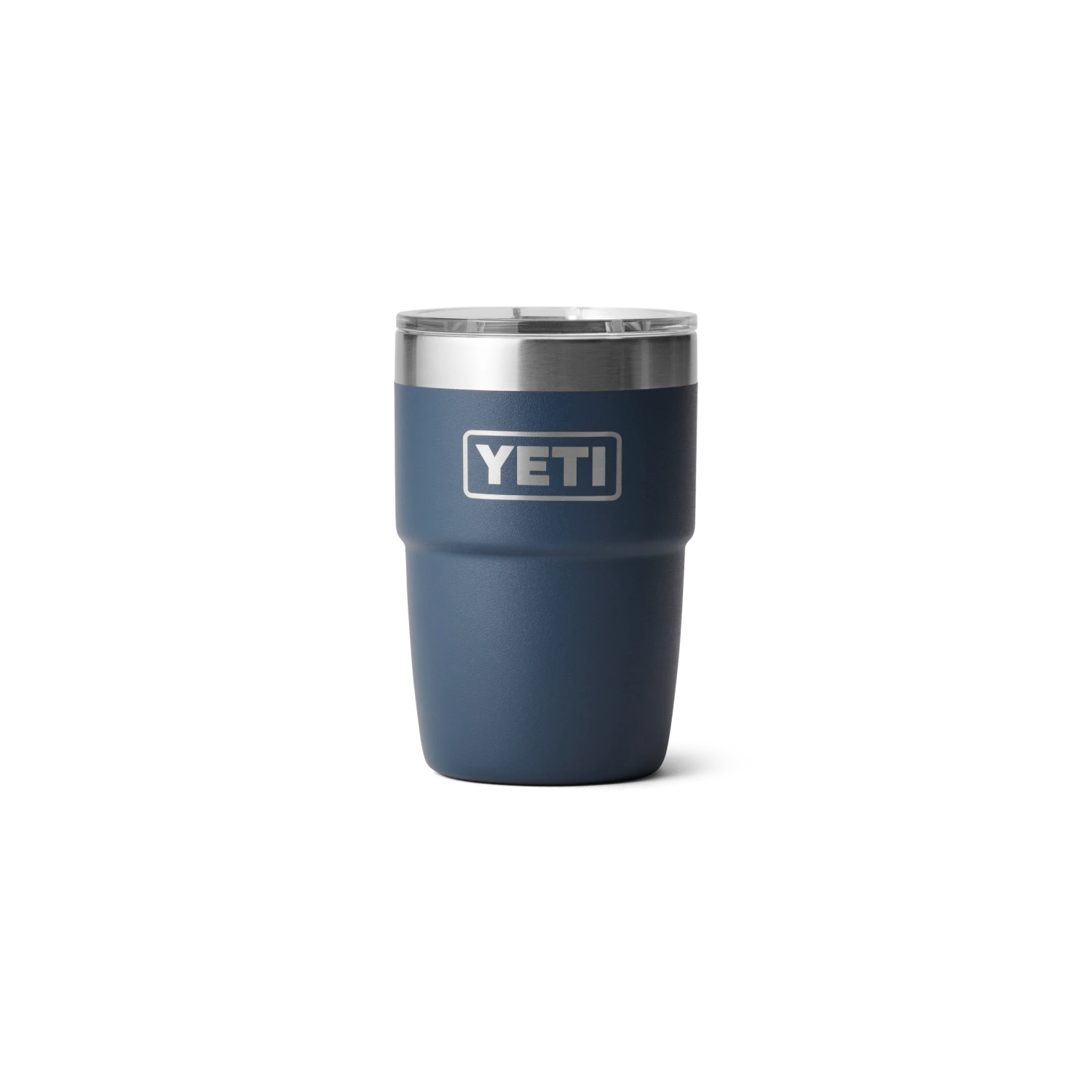 YETI "Rambler" 8oz Stackable Cup -Traeger Pellet Grills YETI Wholesale Drinkware Rambler 8oz Tumbler Navy Front 1734 2400x2400 4b65abe6 3968 4ef3 b3c9 2dad9fb8dcdc