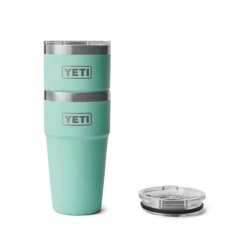 YETI "Rambler" 20oz Stackable Cup -Traeger Pellet Grills YETI Wholesale drinkware Stackable R20 Seafoam Stack 2884 2400x2400 89ed5b55 9c0e 479b 96c1 1af4bd045628