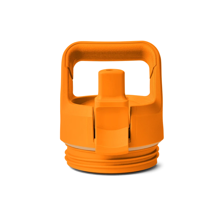 YETI "Rambler" Bottle - Straw Cap -Traeger Pellet Grills YETI Wholesale drinkware accessories CM Straw Caps Rambler King Crab Orange Front Open 2539 2400x2400 c8b77a84 6313 4d2a 9ad9 c5f467b5ea65