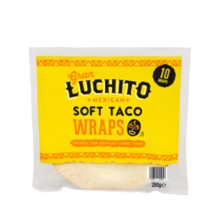 Gran Luchito "Soft Taco Wraps" (10 Wraps)