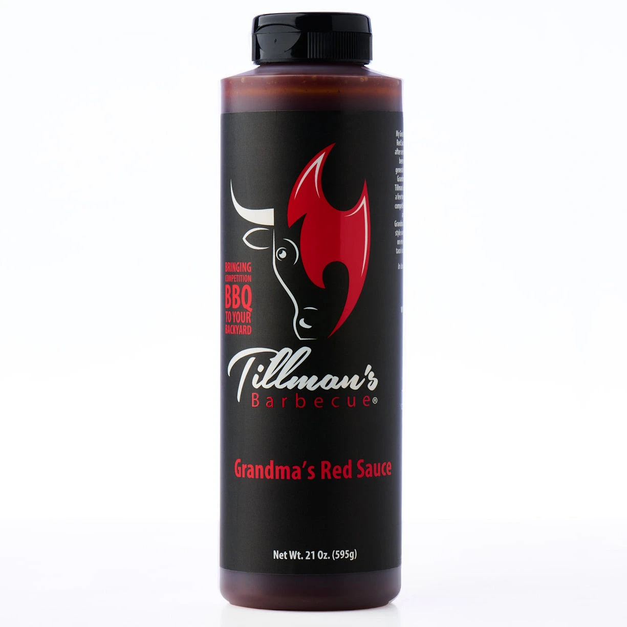 Tillman's Barbecue "Grandma's Red" BBQ Sauce Tillman's Barbecue "Grandma's Red" BBQ Sauce -Traeger Pellet Grills grandma21oz