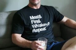 Hardcore Carnivore "Meat & Fire & Whiskey & Repeat" T-Shirt -Traeger Pellet Grills merchandise 25 2000x 6a49d908 7471 43bc 8c81 77d2f3151fec