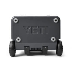 YETI "Roadie" 60 - Wheeled Hard Cooler -Traeger Pellet Grills site studio Hard Coolers Roadie 60 Charcoal Bottom 7062 Primary B 2400x2400 4e3f8b93 3d72 466f 81ed 596ef3faff8b