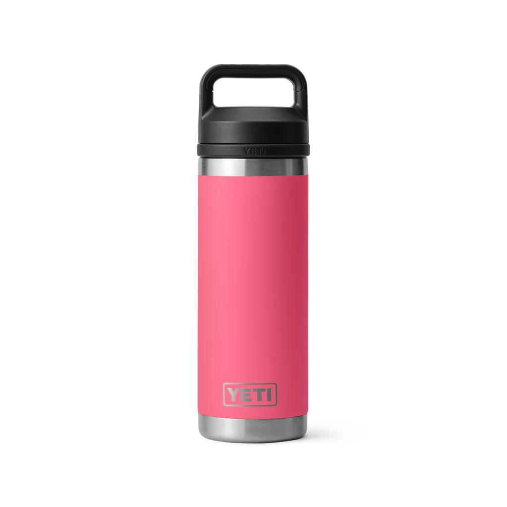 YETI "Rambler" 18oz Bottle -Traeger Pellet Grills site studio drinkware Rambler 18oz Tropical Pink Bottle Front 4094 Primary B 2400x2400 f72ead0b 5295 4998 bc11 6a14d59f640b