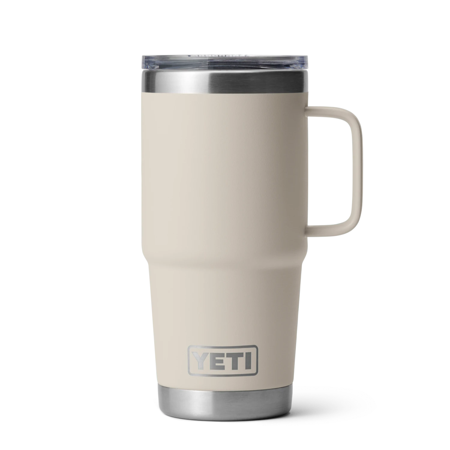 YETI "Rambler" 20oz Travel Mug W Stronghold Lid -Traeger Pellet Grills site studio drinkware Rambler 20oz Travel Mug Cape Taupe 5069 Layers F Primary A 2400x2400 8629a6ab 1c60 4b29 ab15 faf578108130